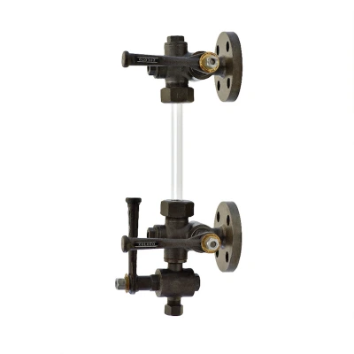 ZOLOTO Cast Steel Sleeve Packed Water Level Gauge (Flanged) (1091)