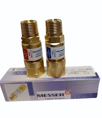 FLASHBACK ARRESTOR SHT (TORCH END SET) - MESSER
